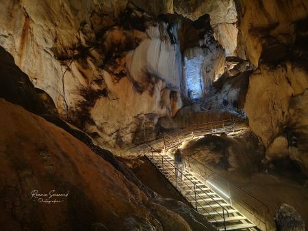Visite de la grotte de Lombrives