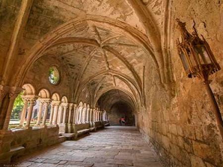 La visite de l'abbaye de Fontfroide