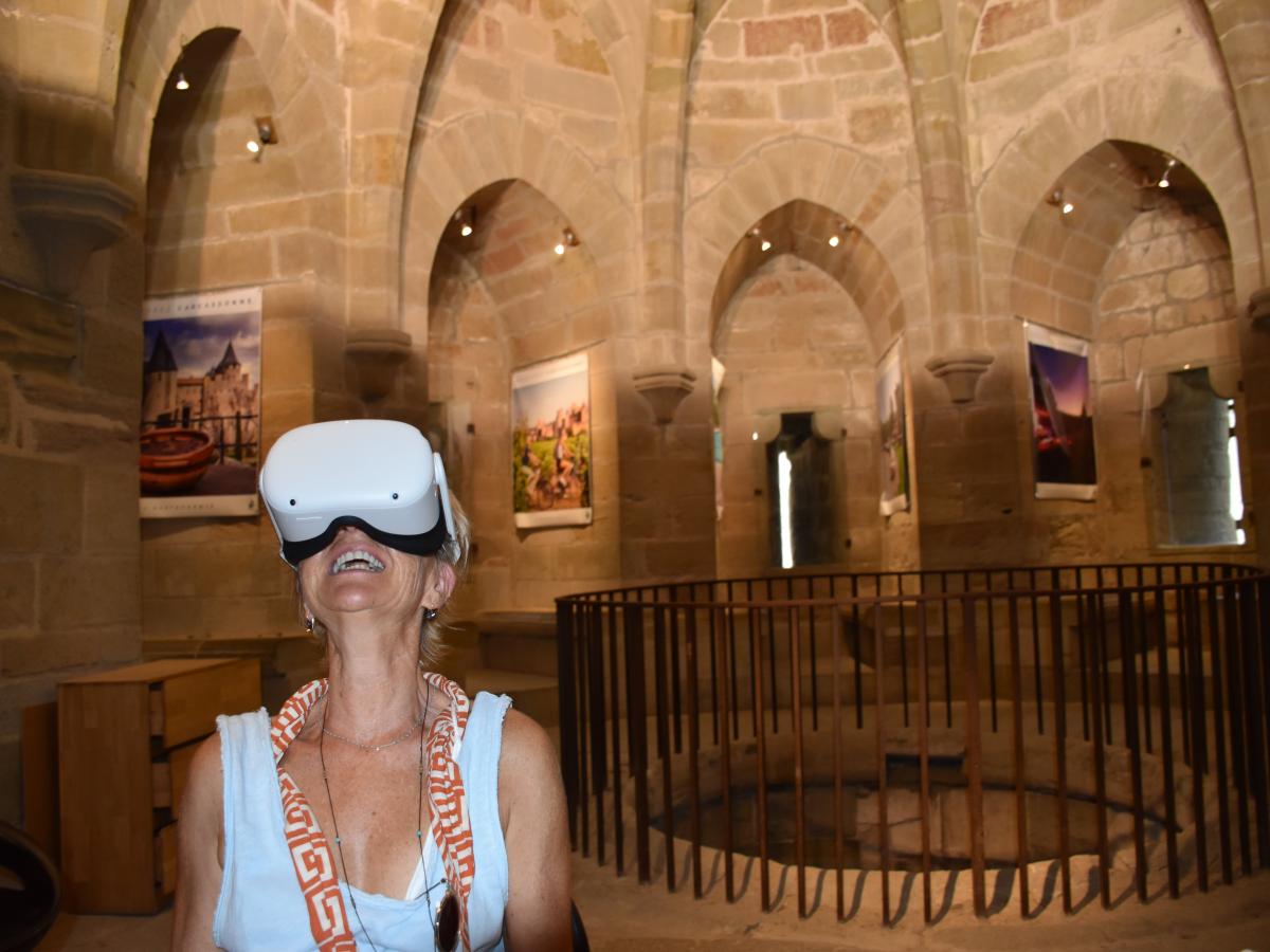 Un film en réalité virtuelle : la Cité de Carcassonne, quelle histoire !