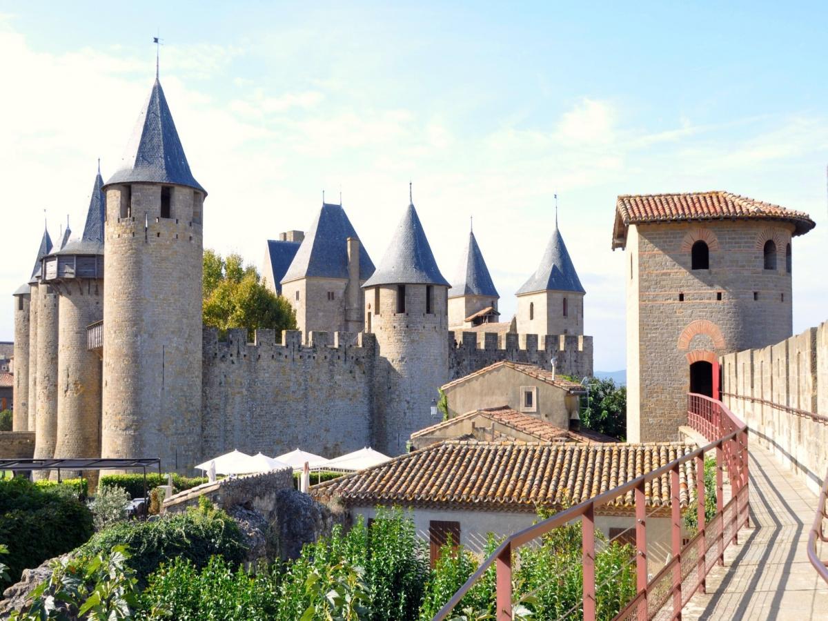 Le château Comtal et remparts de la cité de Carcassonne